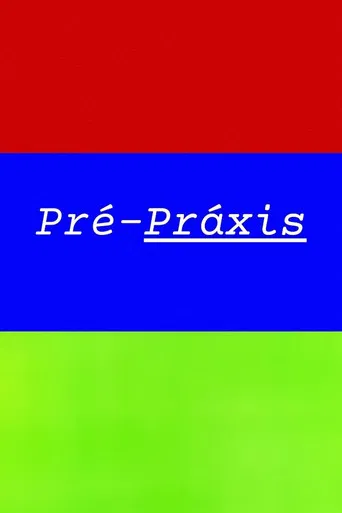 Pré-Práxis poster