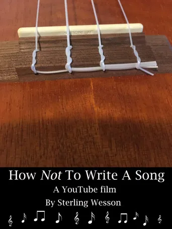 How Not To Write A Song poster