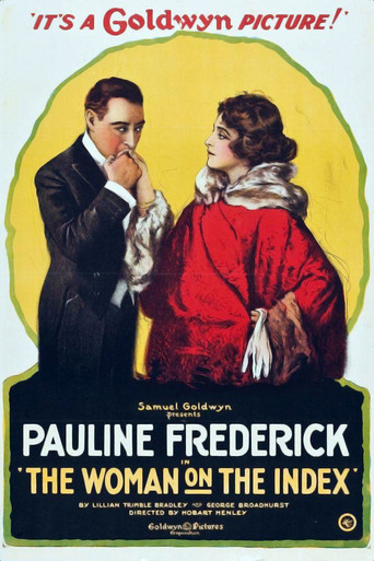 The Woman on the Index poster