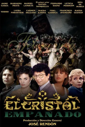 El cristal empañado poster