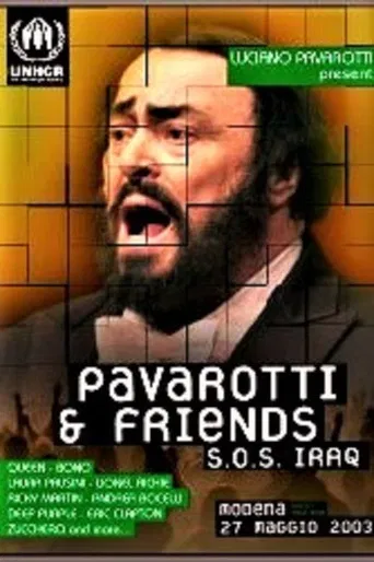 Pavarotti & Friends for SOS Iraq poster