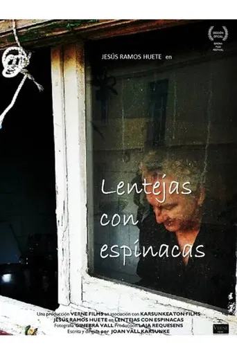 Lentejas con espinacas poster