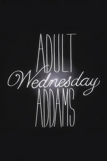 Adult Wednesday Addams poster