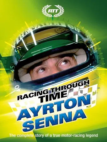 Racing Through Time - Ayrton Senna poster