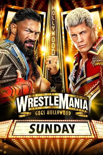 WrestleMania 39 Sunday poster