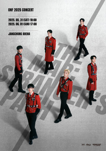 2025 ONF CONCERT [THE MAP:STRANGER’S PATH] poster