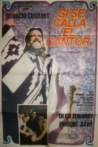 Si se calla el cantor poster