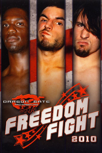 Dragon Gate USA Freedom Fight 2010 poster