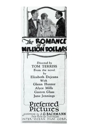 The Romance of a Million Dollars poster