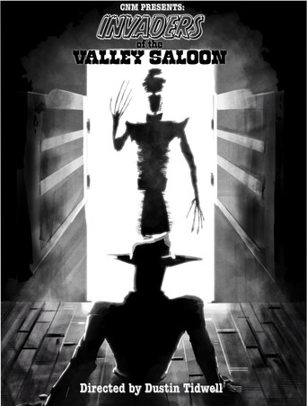 Invaders of the Valley Saloon poster