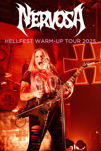 Nervosa - Hellfest Warm-Up Tour 2025 poster