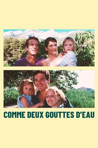 Comme deux gouttes d'eau poster