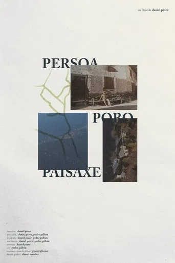 Persoa, Pobo, Paisaxe poster