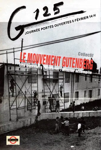 NANTERRE : LE MOUVEMENT GUTENBERG poster