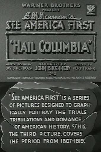 Hail Columbia poster