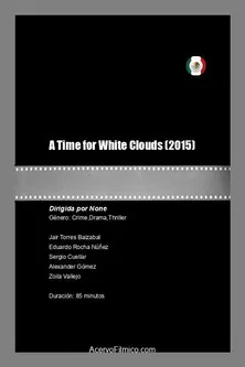 Tiempo de nubes blancas poster