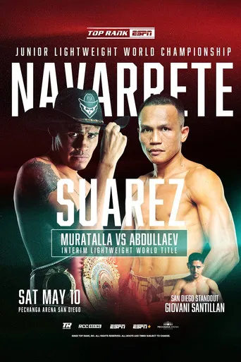 Emanuel Navarrete vs. Charly Suarez poster