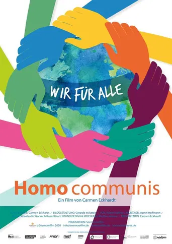 Homo Communis - Wir für alle poster
