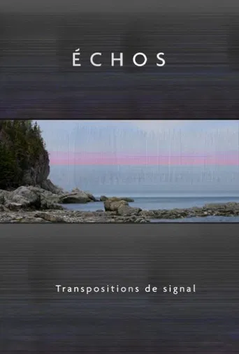 Échos poster