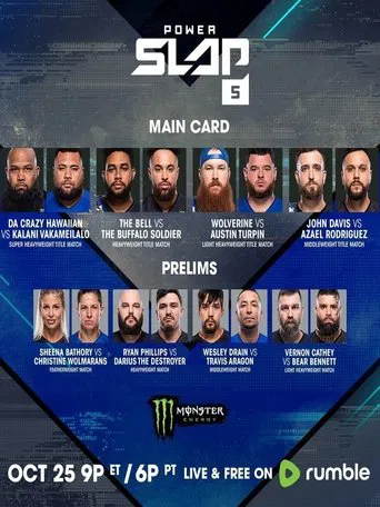 Power Slap 5: Da Crazy Hawaiian vs. Vakameilalo poster