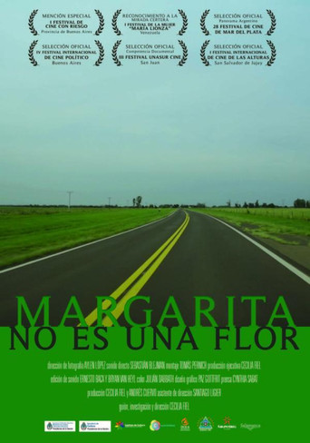 Margarita no es una flor poster