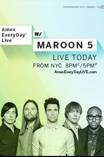 Maroon 5 - Live In Bowery Ballroom poster