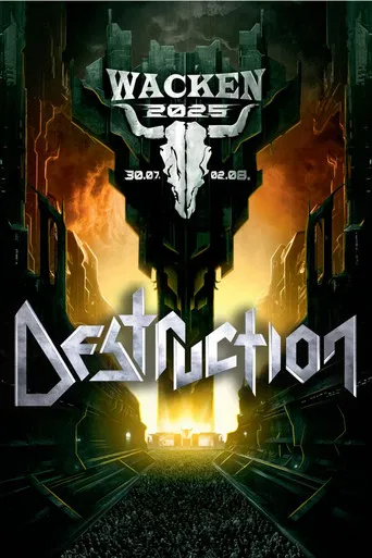 Destruction Live at Wacken Open Air poster