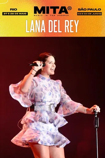 Lana Del Rey - MITA FESTIVAL poster