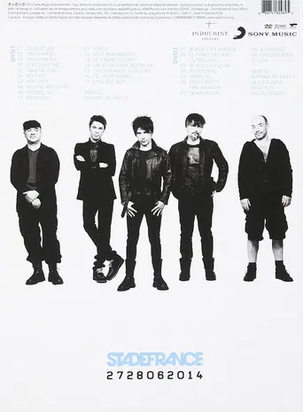 Indochine - Black City Concert - Stade de France 2014 poster