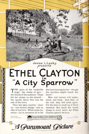 A City Sparrow poster