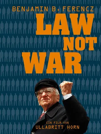 Law Not War poster