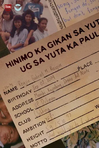 For We are Made of Earth, and To Earth We Will Return poster