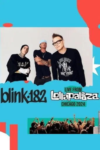 blink-182: Live at Lollapalooza poster