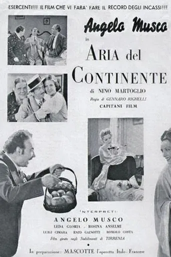 L'aria del continente poster