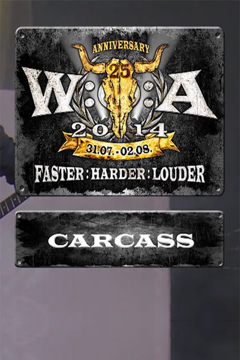 Carcass: Wacken Open Air poster