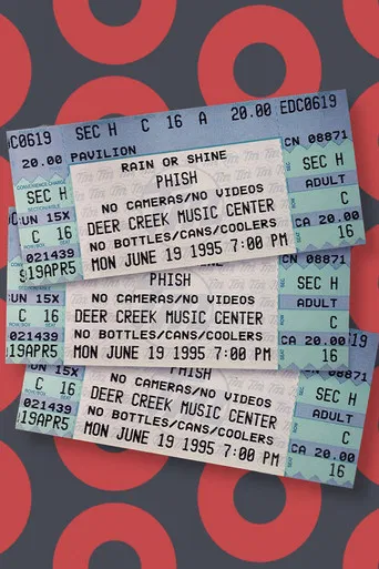 Phish -1995-06-19 - Deer Creek Music Center, Noblesville, IN poster