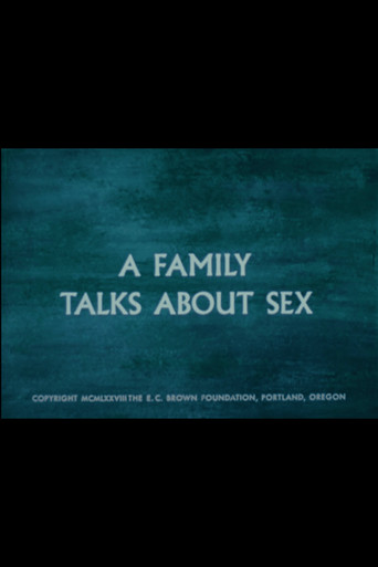 A Family Talks About Sex poster