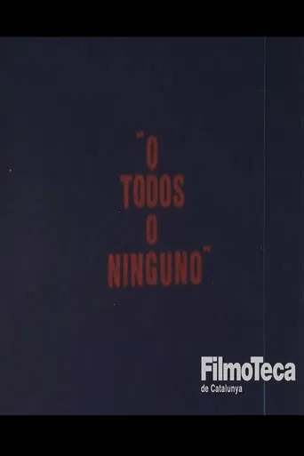 O todos o ninguno poster