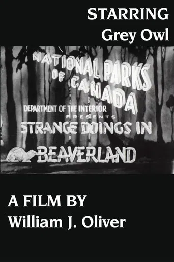 Strange Doings in Beaverland poster