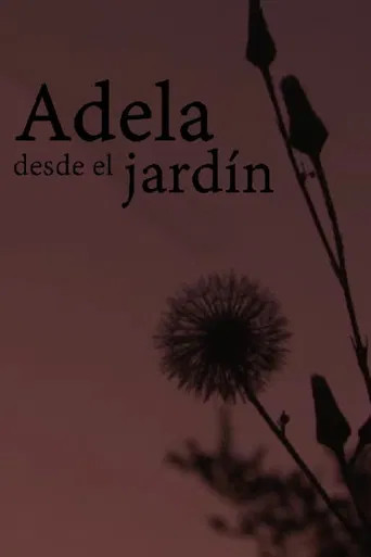 Adela desde el jardín poster
