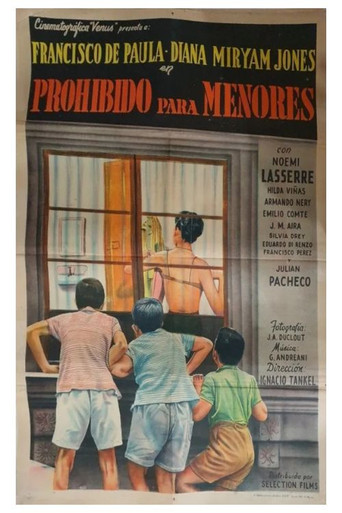 Prohibido para menores poster