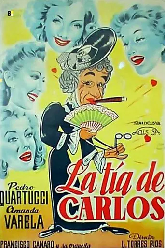 La tía de Carlos poster