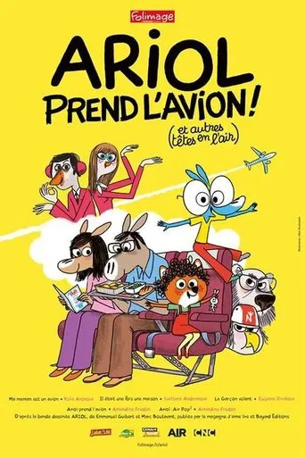 Ariol prend l'avion poster