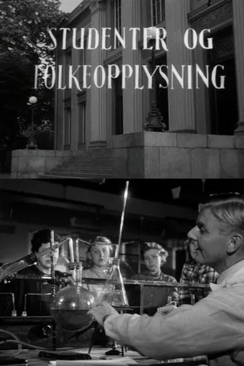 Oslofilm: Studenter og folkeopplysning poster