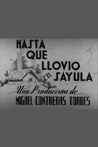 Hasta que llovió en Sayula poster