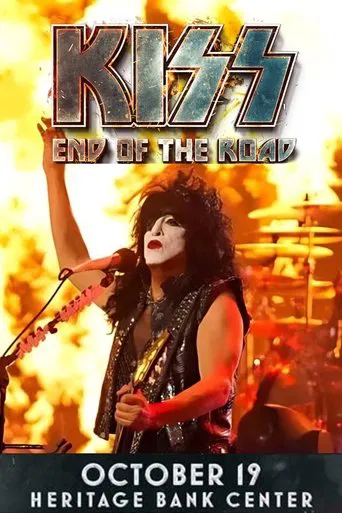 KISS: End of the Road Cincinnati poster