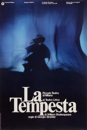 La tempesta poster