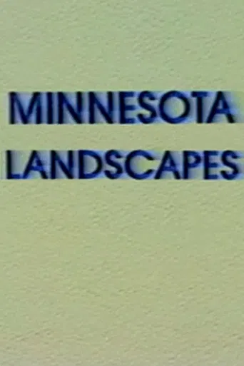 Minnesota Landscapes poster
