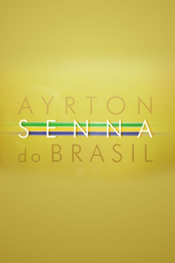 Ayrton Senna do Brasil poster