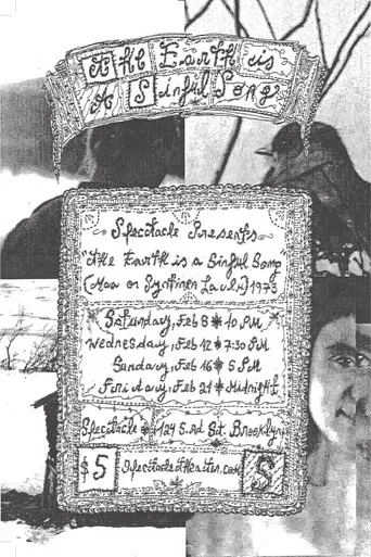 The Earth Is a Sinful Song poster